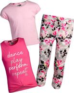 👧 enhance your daughter's performance with rbx girls activewear set - active girls' clothing collection логотип