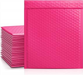img 4 attached to Metronic 8.5 X 12 Inch Bubble Mailers 25 Pack, Pink Padded Envelopes, Self-Seal Waterproof Shipping Bags, Bubble Mailer, Bubble Envelopes For Shipping, Mailing, Packaging For Business, Bulk #2