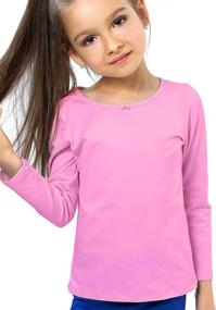 img 1 attached to Petite Amelia Little Girls Sleeve Girls' Clothing - Tops, Tees & Blouses