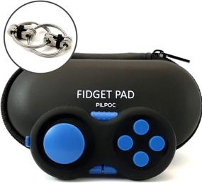 img 4 attached to PILPOC Fidget Pad: The Ultimate Tool For Increased Focus, Reduced Stress, And ADHD Relief