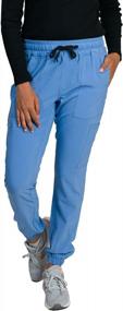 img 3 attached to Women'S Jogger Pants With 6 Pockets & Gathered Cuffs | Medgear Sierra