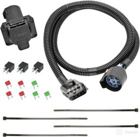 img 2 attached to 🔌 Tekonsha Tow Harness: 7-Way Compatibility for Buick Enclave, Chevy Traverse, GMC Acadia & Acadia Limited