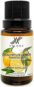 img 4 attached to Therapeutic Grade Eucalyptus Lemon Essential Oil By Velona - 0.5 Oz Undiluted For Aromatherapy Diffuser
