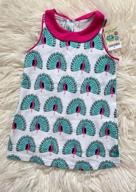 img 1 attached to HILEELANG Little Girls Cotton Dress Sleeveless Casual Summer Sundress Flower Printed Jumper Skirt review by Marco Mooney