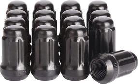 img 4 attached to Enhance Your Golf Cart's Style with 10L0L Chrome Wheel Lug Nuts, 1/2''-20 Size for EZGO & Club Car (16 Pack)