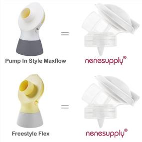 img 3 attached to NENESUPPLY 19Mm Flange Pump Parts For Medela Pump In Style Maxflow With Membrane Connector And Tubing