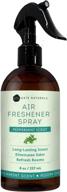 🌿 peppermint scent air freshener spray - kate naturals (8 fl oz) | refreshing minty aroma &amp; odor eliminator for pillows, linen &amp; room | essential oil infused | 8 fl oz. логотип