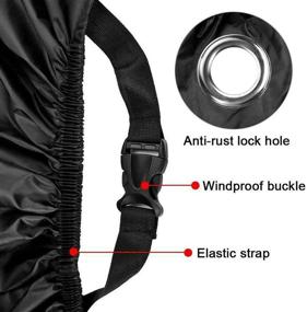 img 2 attached to 🏍️ Iptienda XXXL Motorcycle Cover - Waterproof Outdoor Moped Cover for Motorcycles & Bikes - Enhanced Motorcycle Accessories