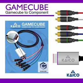 img 2 attached to GCVideo Lite Software Compatible Kaico Component Cable Adapter Lead For Nintendo GameCube - Enables Full Video And Audio Support, Easy Plug And Play Converter For Gamecube