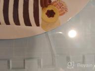 картинка 1 прикреплена к отзыву PME Tall Patterned Edge Side Scraper For Cake Decorating-Stripes Acrylic 10, Transparent от Steven Bush