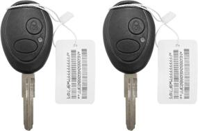 img 1 attached to High-performance 315Mhz FCCID N5FVALTX3 Remote Car Key Fob Pair for Land Rover Discovery (1999-2004) by AUTO KEY MAX