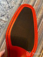 картинка 1 прикреплена к отзыву 💼 Premium Quality FRASOICUS Wingtip Leather Shoes for Men - Size 10 от Adam Mazie