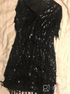 img 1 attached to BABEYOND 1920S Flapper Dress Long Fringed Gatsby Dress Roaring 20S Sequins Beaded Dress Vintage Art Deco Dress review by Cornelius Reeves