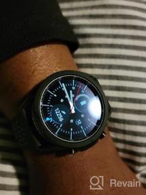 img 5 attached to Улучшите свои Galaxy Watch 3 с помощью набора из трех ремешков Surace Soft Silicone Sport Band с быстрыми штырьками для снятия