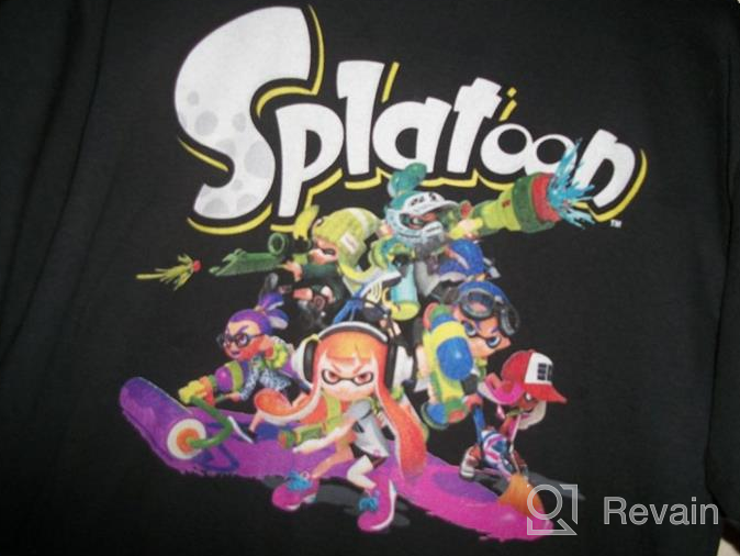 img 1 attached to Colorful and Stylish: Nintendo Boys' Splatoon Graphic T-shirt! review by Tom Herman