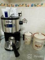 img 1 attached to Coffeemaker Kitfort KT-740, black review by Micha Puzio ᠌