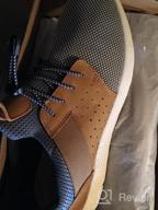 img 1 attached to LANGBAO Walking SneakersLightweight Breathable Black8 5 Men's Shoes review by Vangele Carson