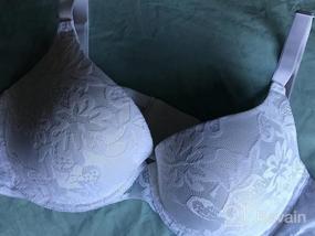 img 6 attached to Lace Demi Cup Push Up Bra For Women - Padded Underwire For Support And Comfort, Perfect For Everyday Wear And Adding Cup Size