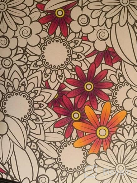 img 1 attached to Unwind And De-Stress With Arteza'S Mandala Coloring Book For Adults - 50 One-Sided Images Of Intricate Designs On 9X9 Inches, Perfect For Relaxing, Reflecting, And Decompressing review by Craig Waters