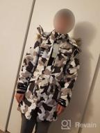 img 1 attached to ZSHOW Winter Quilted Faux Fur Hooded Boys' Clothing in Jackets & Coats review by Brad Davis