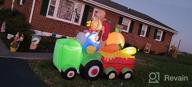img 1 attached to 8Ft Thanksgiving Inflatable Turkey Driving Car Decor With LED Lights - Perfect For Indoor/Outdoor Parties, Yard, Garden, And Lawn Fall Decorations By Joiedomi review by Bryan Fisher