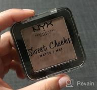 img 1 attached to NYX professional makeup Pressed Blush Sweet Cheeks Creamy Powder Matte, 4 citrine rose review by Felicja Przybylska ᠌