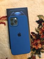 img 1 attached to Renewed AT&amp;T Apple iPhone 12 📱 Pro Max with 128GB Storage in Pacific Blue review by Aneta Szewczyk ᠌