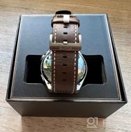 img 2 attached to Smart Watch HUAWEI Watch 3 Pro Classic Wi-Fi NFC RU, grey/brown review by Minoru Chikamatsu ᠌