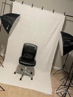 img 1 attached to Professional Photography Studio Setup: LOMTAP Backdrop Stand Green Screen Lighting Kit With Softboxes, Umbrellas, Reflectors And More review by Jim Diaz