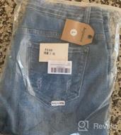 img 1 attached to Women'S Distressed Jeans - Ripped Hole Destroyed Raw Hem Jean Boyfriend Cool Denim Pants By Heipeiwa review by Timothy Jimenez
