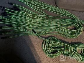 img 6 attached to 150Ft Perantlb Double Braid 16-Strand Polyester Arborist Climbing Rope For Fire Rescue, Parachuting, Boating, And More: Pre-Shrunk, Heat-Stabilized & Durable