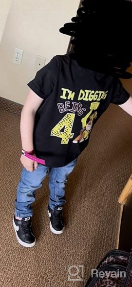 img 1 attached to 👕 Tstars Digging Birthday Toddler Boys' Tops, Tees, and Shirts - Official Clothing review by Jeff Driscoll