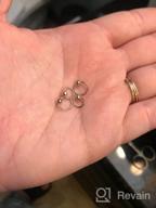 картинка 1 прикреплена к отзыву Sllaiss 4 Pairs 925 Sterling Silver Ball Hoop Earrings Cartilage Small Hoop Earrings Set For Women Men Hypoallergenic 6Mm 8Mm 10Mm 12Mm от Dale Emmel