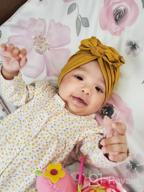 img 1 attached to 6-Pack Baby Turban Knot Hats: Cotton Head Wraps For Infants & Toddlers! review by Jim Fuhrer