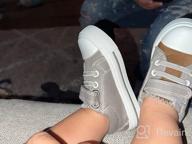 img 1 attached to K KomForme Toddler Canvas Sneakers: Boys and Girls, Sizes 4-13. review by Raden Maldonado
