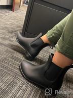 img 1 attached to Waterproof Chelsea Rain Boots For Women - Babaka Ankle Rain Shoes For Ladies review by Jason Fanney