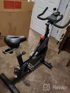 img 1 attached to 2022 Upgraded ADVENOR Magnetic Resistance Indoor Cycling Bike - 35 Lbs Flywheel, LCD Monitor W/ Ipad Mount & Comfortable Seat Cushion. review by Jon Estell