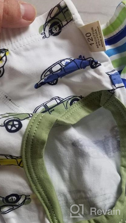 img 1 attached to 🦖 Colorful Striped Dinosaurs Toddler Briefs - Stylish and Comfortable Boys' Underwear review by Jimmy Montalvo