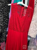 картинка 1 прикреплена к отзыву Женское стильное вечернее платье макси с глубоким V-образным вырезом Miusol от Tony Doolittle