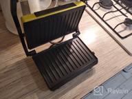 img 2 attached to Sandwich maker Kitfort KT-1609 Panini Maker, red review by Czeslawa Gorska ᠌