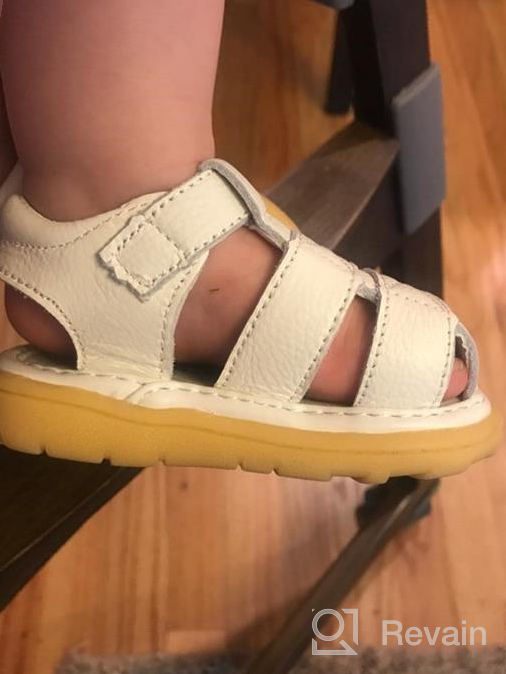 img 1 attached to Comfortable and Durable Femizee Toddler Kid Girls Summer Sandals for Outdoor Adventures review by Jonathan Germain