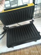 img 2 attached to Sandwich maker Kitfort KT-1609 Panini Maker, red review by Mateusz Maycha ᠌