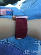 img 1 attached to Fitbit Versa/Versa 2 Bands For Women Men - Adjustable Elastic Nylon Fabric Replacement Strap, Compatible With Versa Lite Edition Stretchy Solo Loop Bracelet Wristband Accessories By TOYOUTHS review by Jesse Gray
