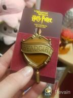 img 1 attached to 🦁 Hogwarts Gryffindor Head Girl House Badge Metal Trading Pin - Wizarding World of Harry Potter review by Monica Hall