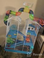 img 1 attached to Spacious And Multileveled Hamster Home With Cross-Over Tubes And Tunnels review by Terry Paige