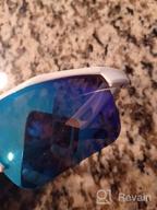 img 1 attached to FEISEDY Kids Teens Polarized Sunglasses: Stylish TR90 Frame for Boys and Girls Cycling - B2454 review by Rene Carrell