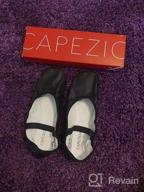 img 1 attached to Capezio Daisy Black B Medium Girls' Shoes for Women review by Dawn Rodrigues