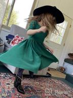 картинка 1 прикреплена к отзыву STELLE Toddler Sleeve Casual Twirly Girls' Clothing: Adorable Dresses for Comfortable Style от Nicole Baca