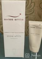 img 1 attached to Swiss Smile Snow White Toothpaste, 75 ml review by Gim Ji ᠌