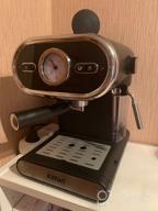 img 1 attached to Rozhkovy coffee maker Kitfort KT-702, black review by Stanislaw Grzechnik ᠌